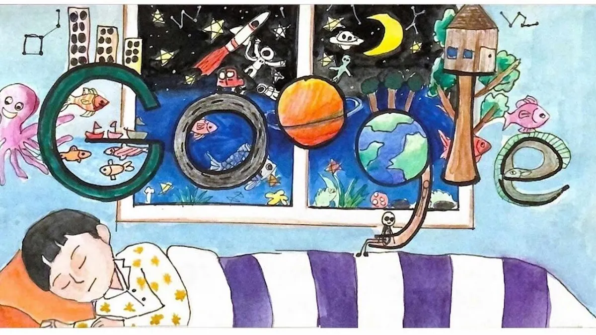 Doodle for Google India Winner » Phone View